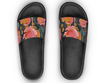 Women's Slide Sandals floral affair
