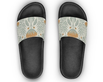Women's Slide Sandals floral love