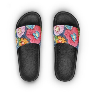 Sandali Da Spiaggia Donna Con Motivo Floreale – EVA Antiscivolo – Taglie 36-41 – Comodi E Leggeri