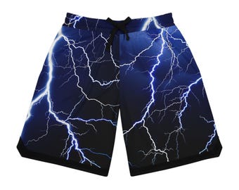 Calções de basquetebol Electric Lightning – Roupa desportiva com tecnologia de absorção de humidade