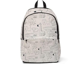 Jansport Full-Size Backpack With Fun Emoji & Animal Print‎ Jansport Full-size Backpack With Fun Emoji & Animal Print - Etsy main image 4