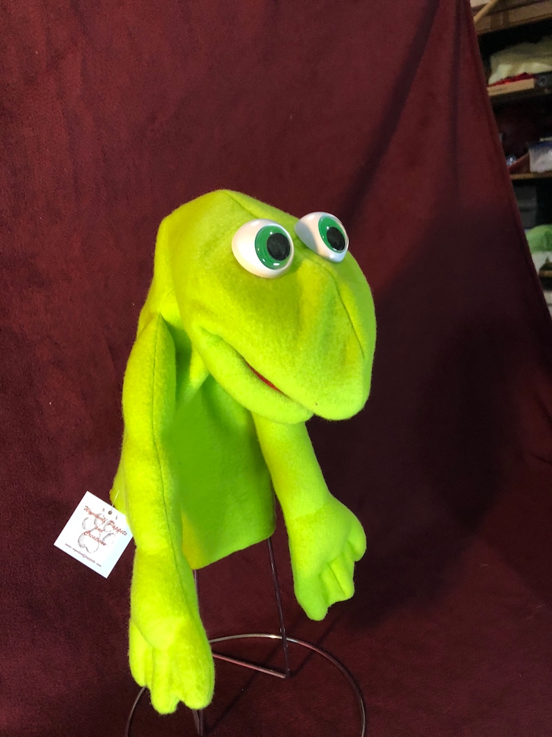 Frog Hand Puppet main image 1