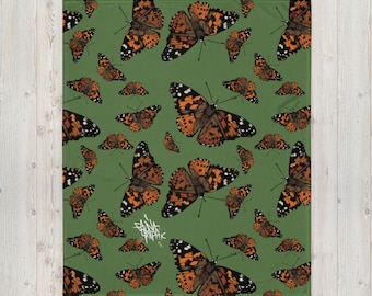 Butterfly Throw Blanket