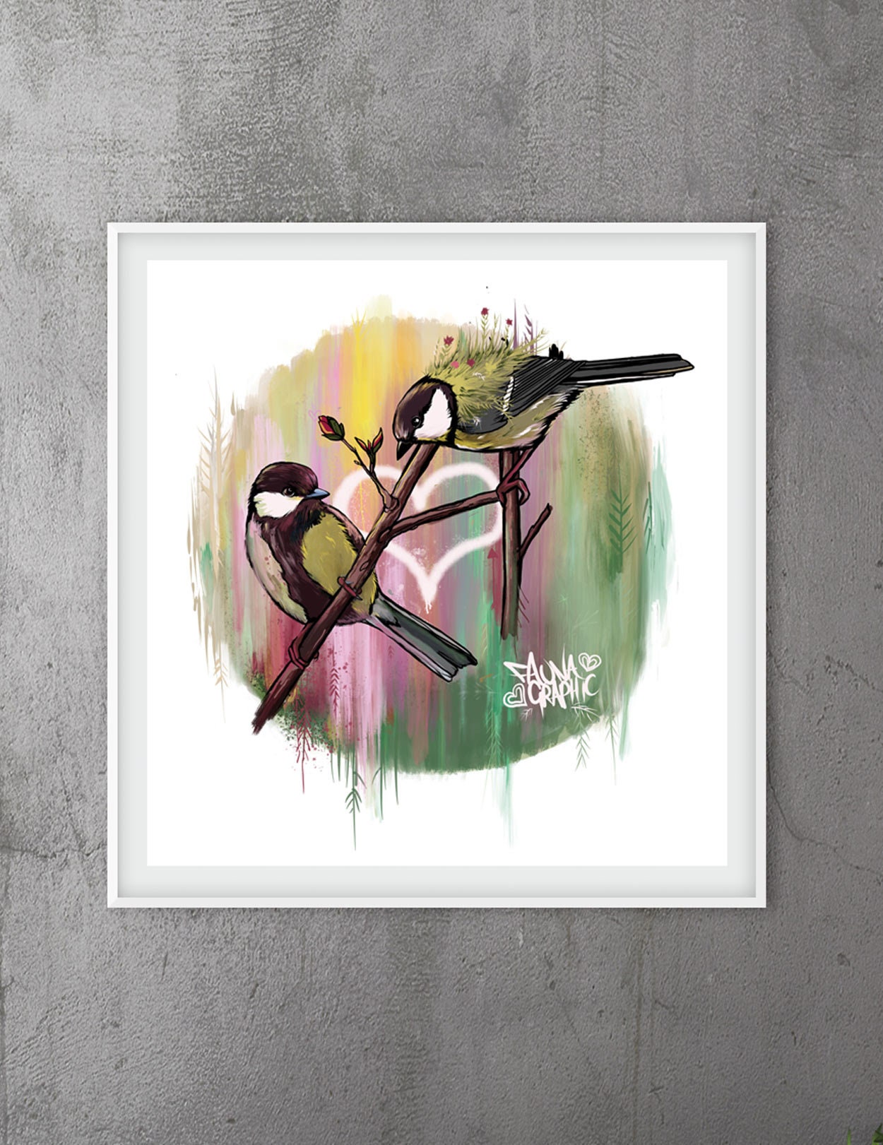Set of 4 Bird Art Bird Prints Garden Birds Nature Gifts | Etsy