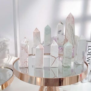 Highly Sought! Rarest Unicorn Jasper Tower  from Madagascar (Set 2)