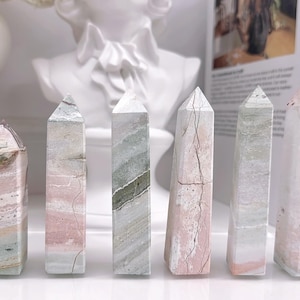 Highly Sought! Rarest Unicorn Jasper Tower from Madagascar.