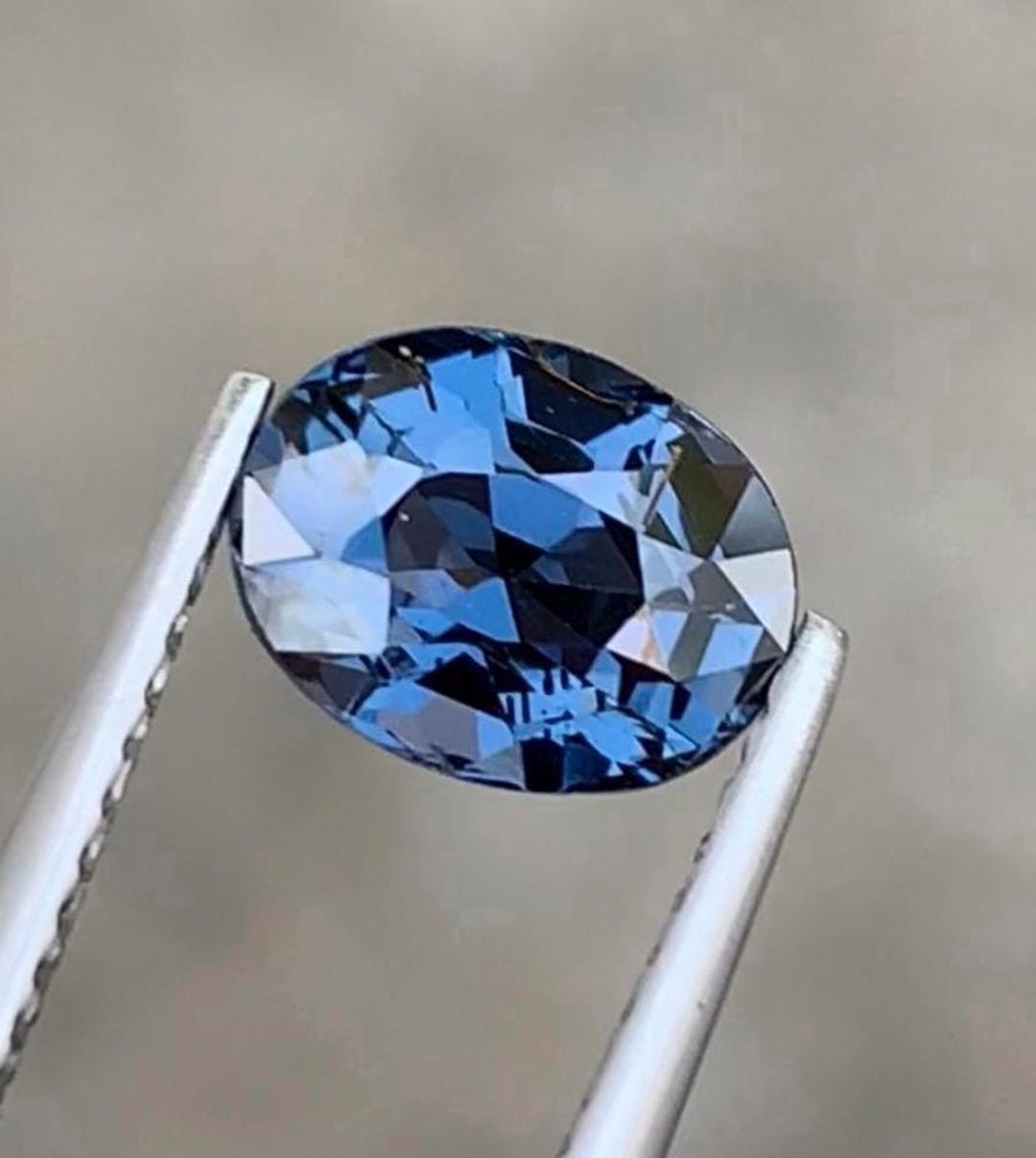 Certified 2.04 Ct Natural Color-change Blue Spinel, Oval Brilliant ...