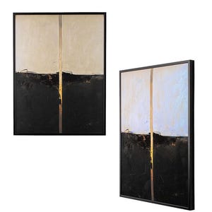 Golden Divide - Collezione astratta vibrante / Poster di OptiArt®