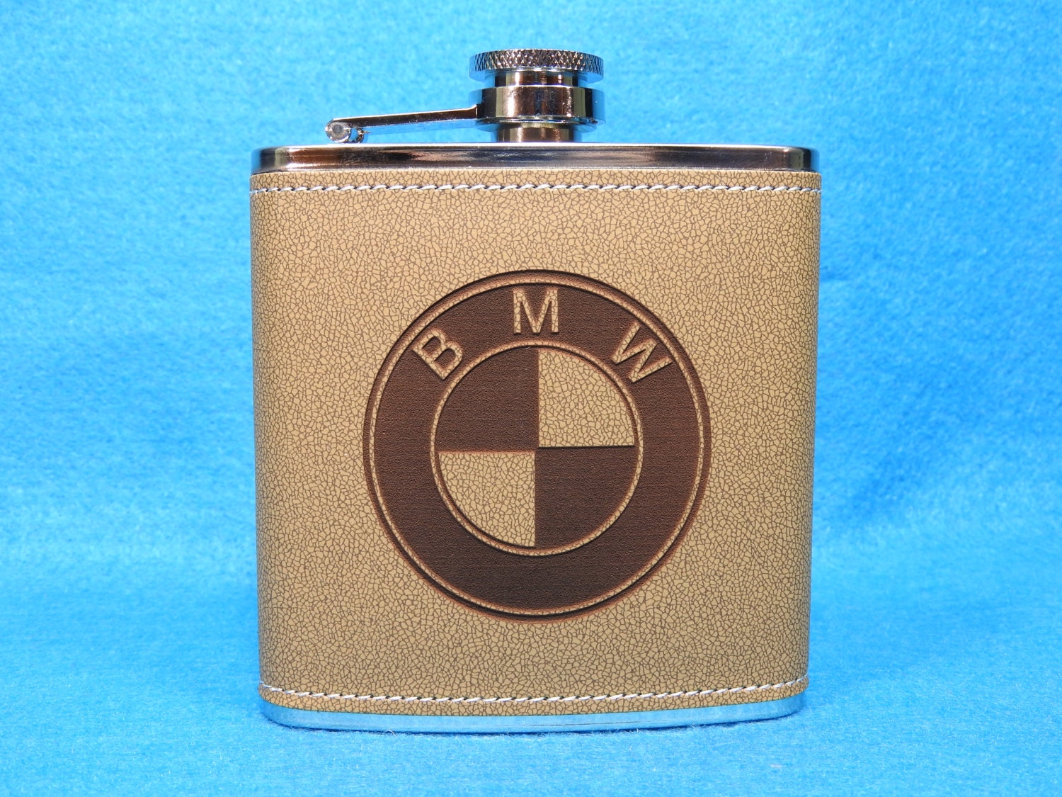 BMW Leather Flask Great Christmas gift for any BMW Driver. | Etsy