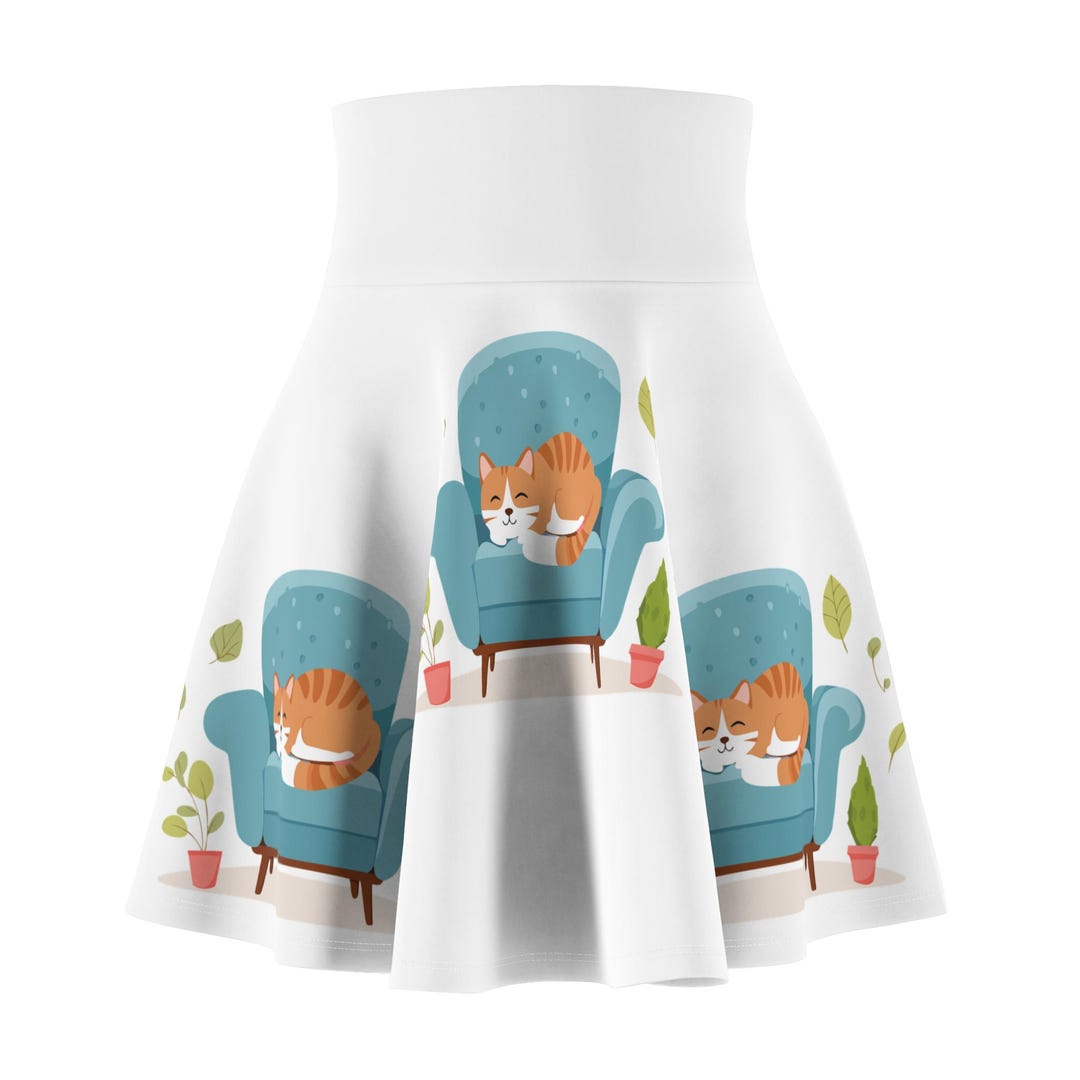 FULL HEM SKIRT COOL CAT