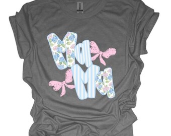 Floral Mama Png, Diseño de coqueta retro (archivo de sublimación)