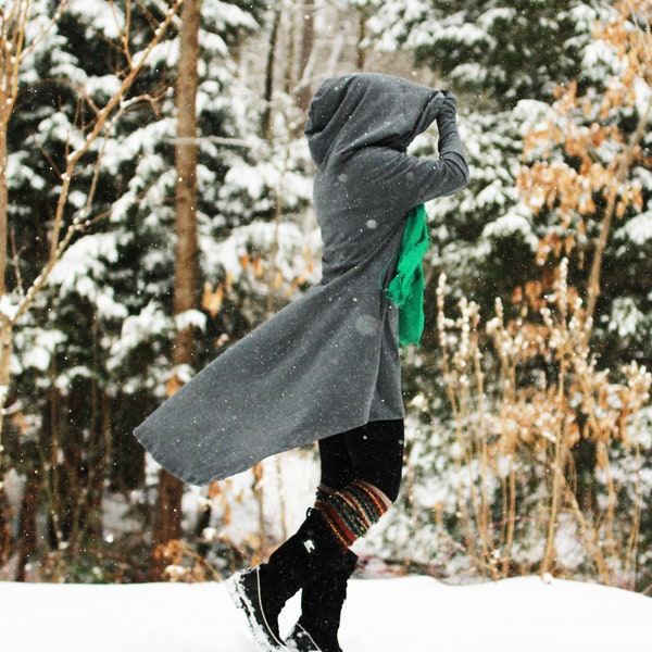 Oversized hoodie Dress, Casual Day Dress