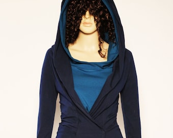 Oversize hooded long long sleeves Cotton hoodie Jacket