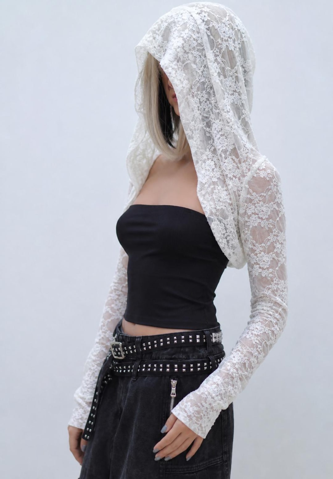 Oversized Ivory Hoodie Bolero Shrug - Etsy