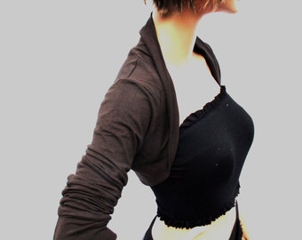 Brown  Shrug /shrugs boleros /wedding shrug/ evening shrug/ bridal wraps