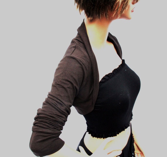 Brown  Shrug /shrugs boleros /wedding shrug/ evening shrug/ bridal wraps