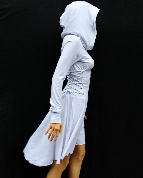 Dress , Grey Dress, Casual , Day Dress ,Low High Dress, Women Dress