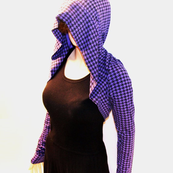 Oversized Cotton Hoodie | Cropped Shrug Bolero | Yoga Hoodie Shrug | Cropped Hoodie | Y2K Dance Top