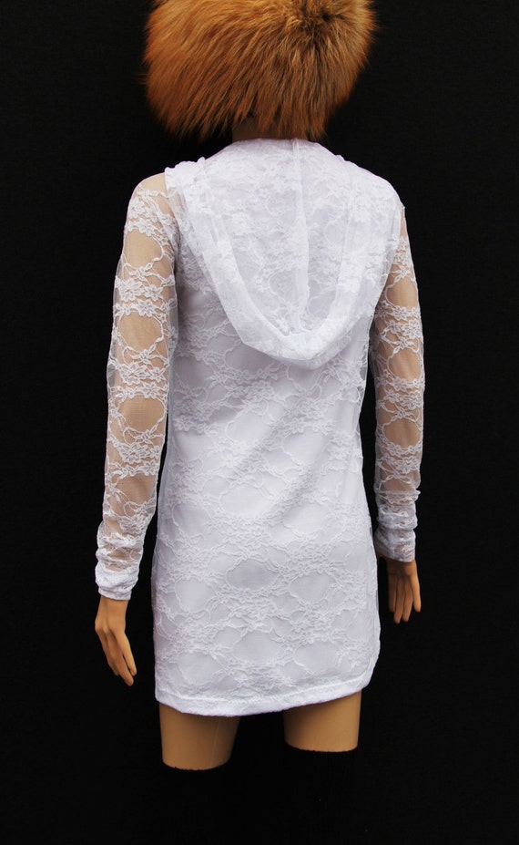 hoodie wedding dress