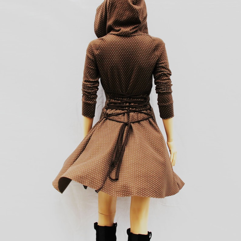 Cotton Hoodie Dress Etsy