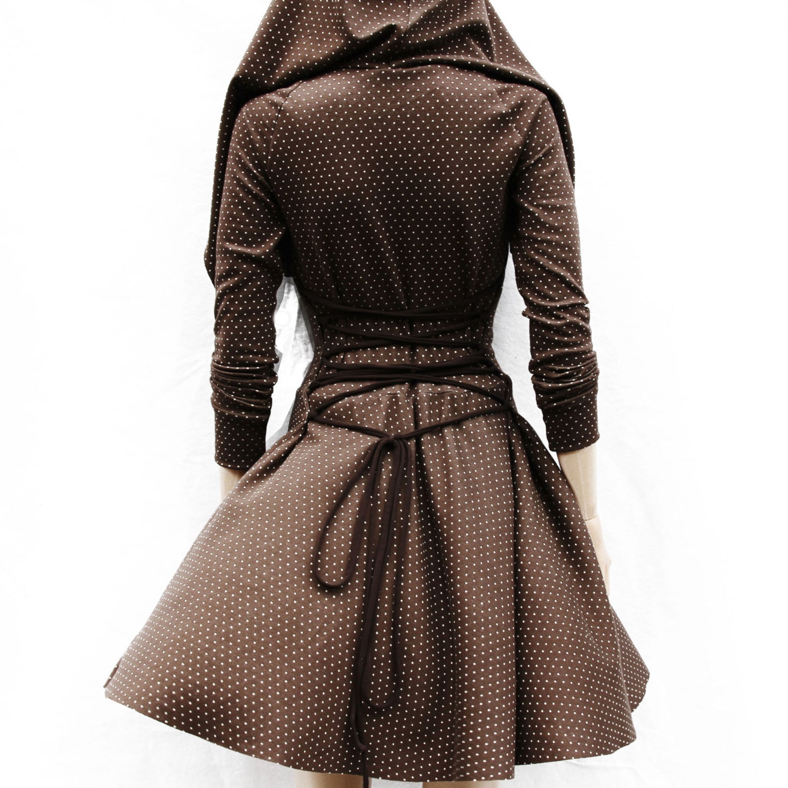 Cotton Hoodie Dress Etsy