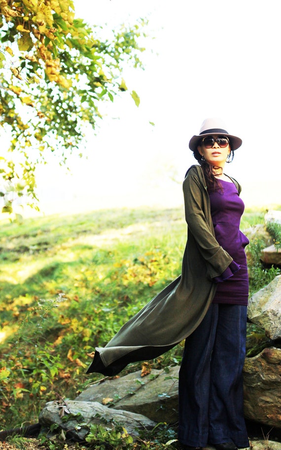 Belle sleeves duster cardigan