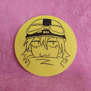 Pegatina de vinilo de Haruko