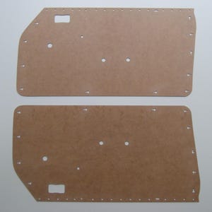 Paneles de puerta del Ford Capri Mk 1 Tarjetas de puerta (1969–1974)