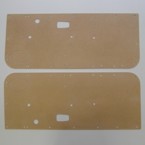 Paneles de puerta y paneles de puerta del Volkswagen GOLF 1 Cabrio (1979 - 7/1993)
