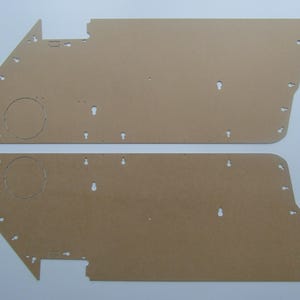 Paneles de puerta para Jaguar XJC, XJ6C, XJ12C y Daimler Sovereign Coupé (1975-1978)