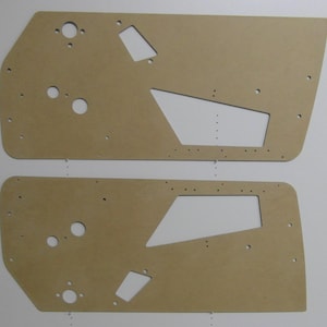 Alfa Romeo Spider (1979-1989) Panel de puerta Tarjeta de puerta (Par Izq. + Der.)