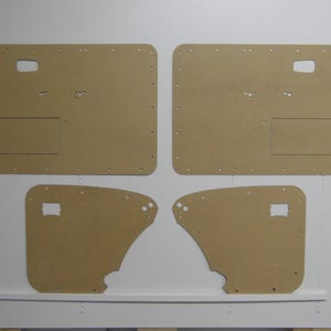 VW Kever HARDTOP / CABRIO deurpanelen en zijpanelen (08/1966 - 1997)