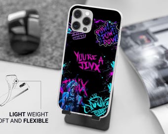 Graffiti Jinx Phone Case: Iphone, Samsung, Pixel - Etsy