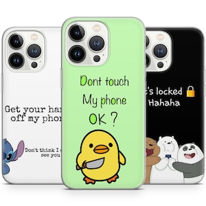 Swipe & Laugh: custodia per telefono con meme virale per iPhone 16 15 14 13 12 Pro Max, compatibile con Samsung 24 23 22 Plus, Google Pixel 9 8 7 6 pro