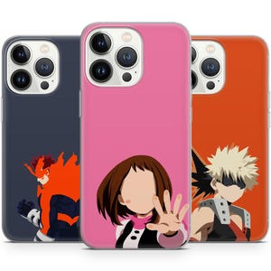 Anime Hero Phone Case: Fits iPhone, Samsung, Pixel