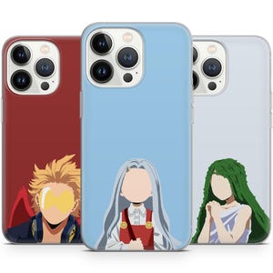 Anime Heroes Phone Case: Fits iPhone, Samsung, Pixel