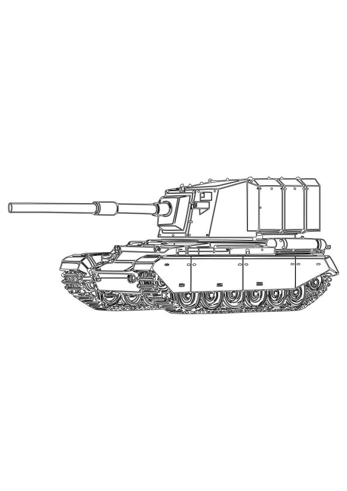 FV4005 Tank SVG DXF File | Laser Engraving File | CNC File | Laser Cut ...
