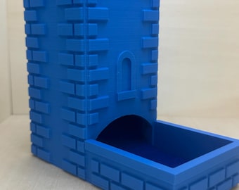 Quiet Dice Tower with Noise-Reducing Lining – Perfect for Classrooms and Game Nights