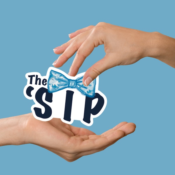 The Sip, Mississippi, Vinyl Sticker 3”