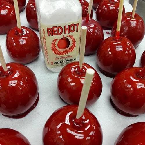 Red hot Candy Apples(3)