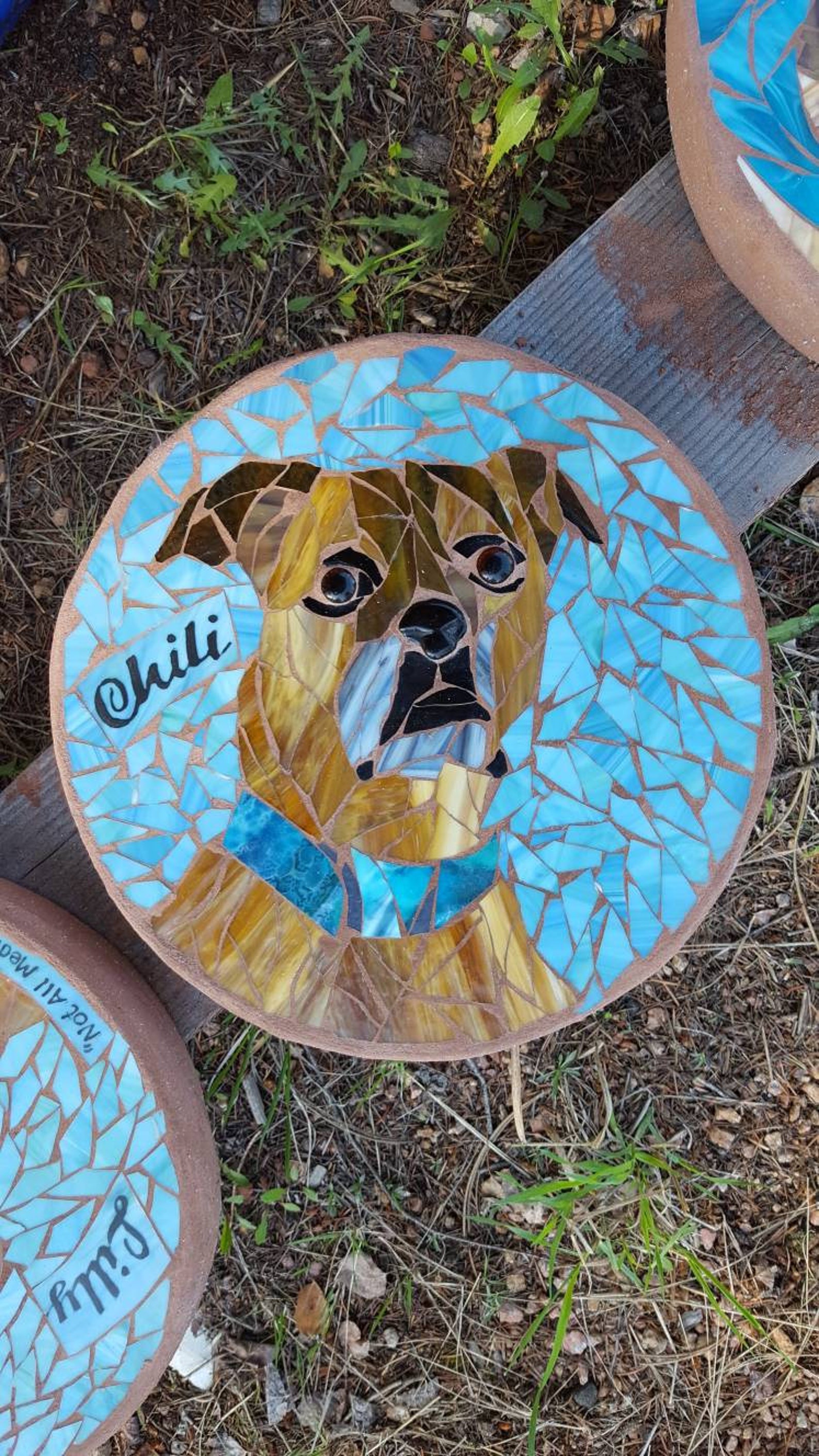 Pet Memorial Stepping Stone Etsy