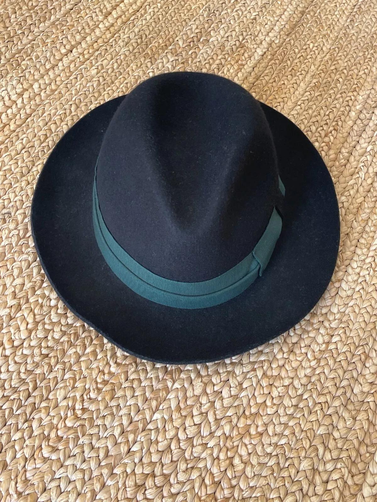 Paul Smith Fedora - PAUL SMITH Size Mens Medium Black Hat  display picture 1
