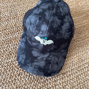 Gebraucht Disney Parks Mickey Mouse Halloween &#39;&#39;Boo!&#39;&#39; Glow-in-the-Dark Baseball Cap - Schwarze Cap - Verstellbarer Verschluss Hut