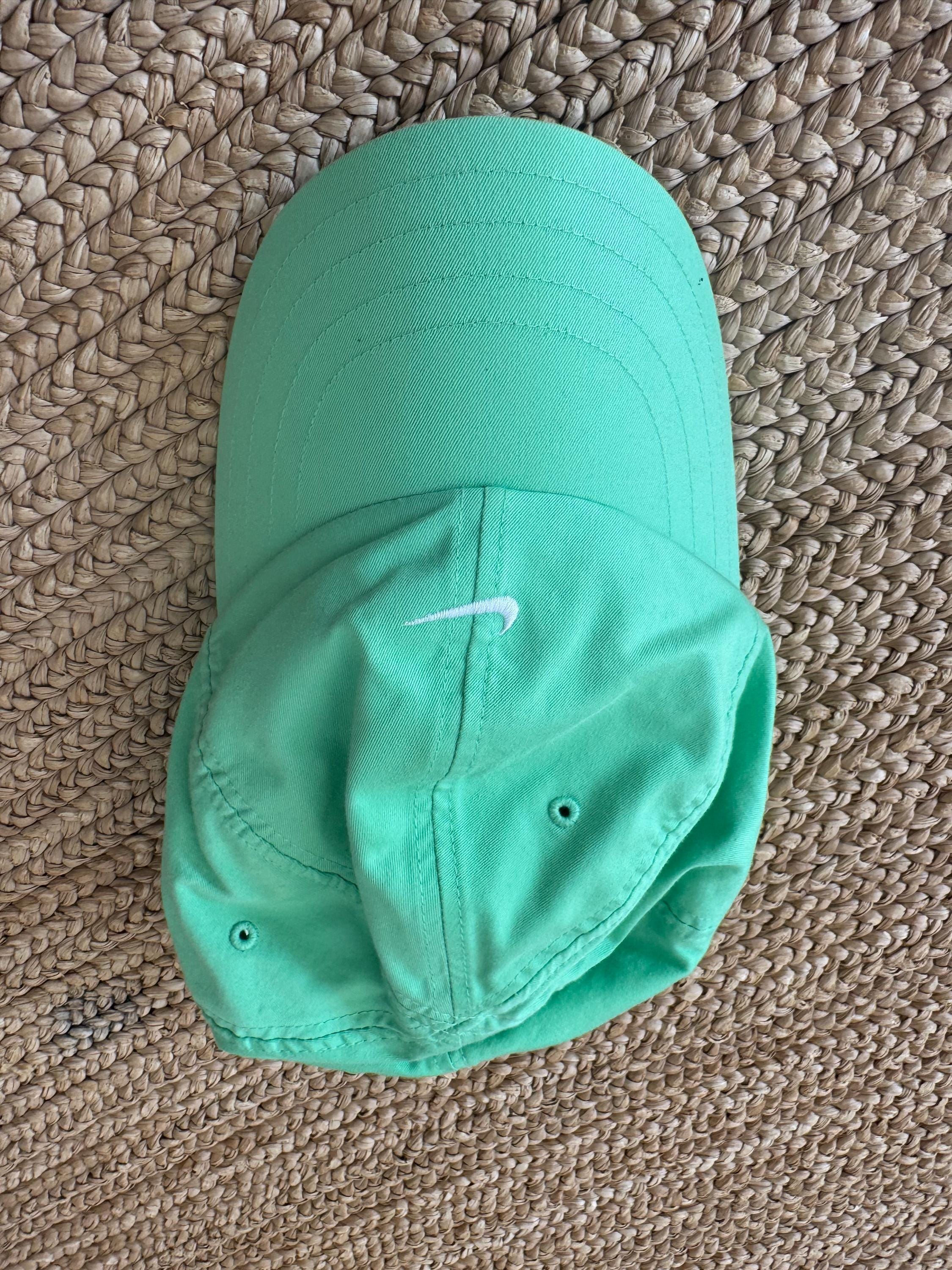 lime green nike hat