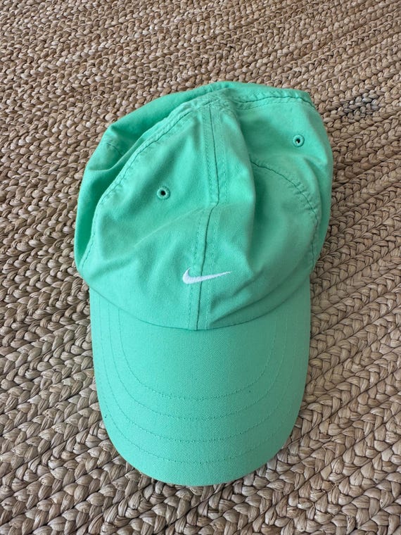 nike hat lime green