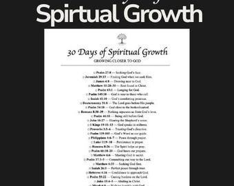 30-dniowy plan czytania Biblii dla rozwoju duchowego | Studium Biblii (PDF)