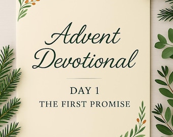 Wydrukowane nabożeństwo bożonarodzeniowe – 25-dniowe studium Pisma Świętego na Adwent