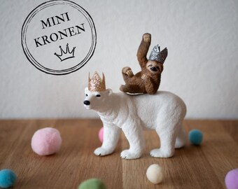 10 Mini Partyhüte Für Kuscheltiere - Mit Leuchtenden Sternen!
