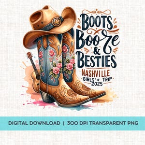 Nashville Girls Trip 2025, Girls Weekend Digital Download, Fun Travel PNG, Summer Vacation Design, Bachelorette PNG, Besties Trip Shirt
