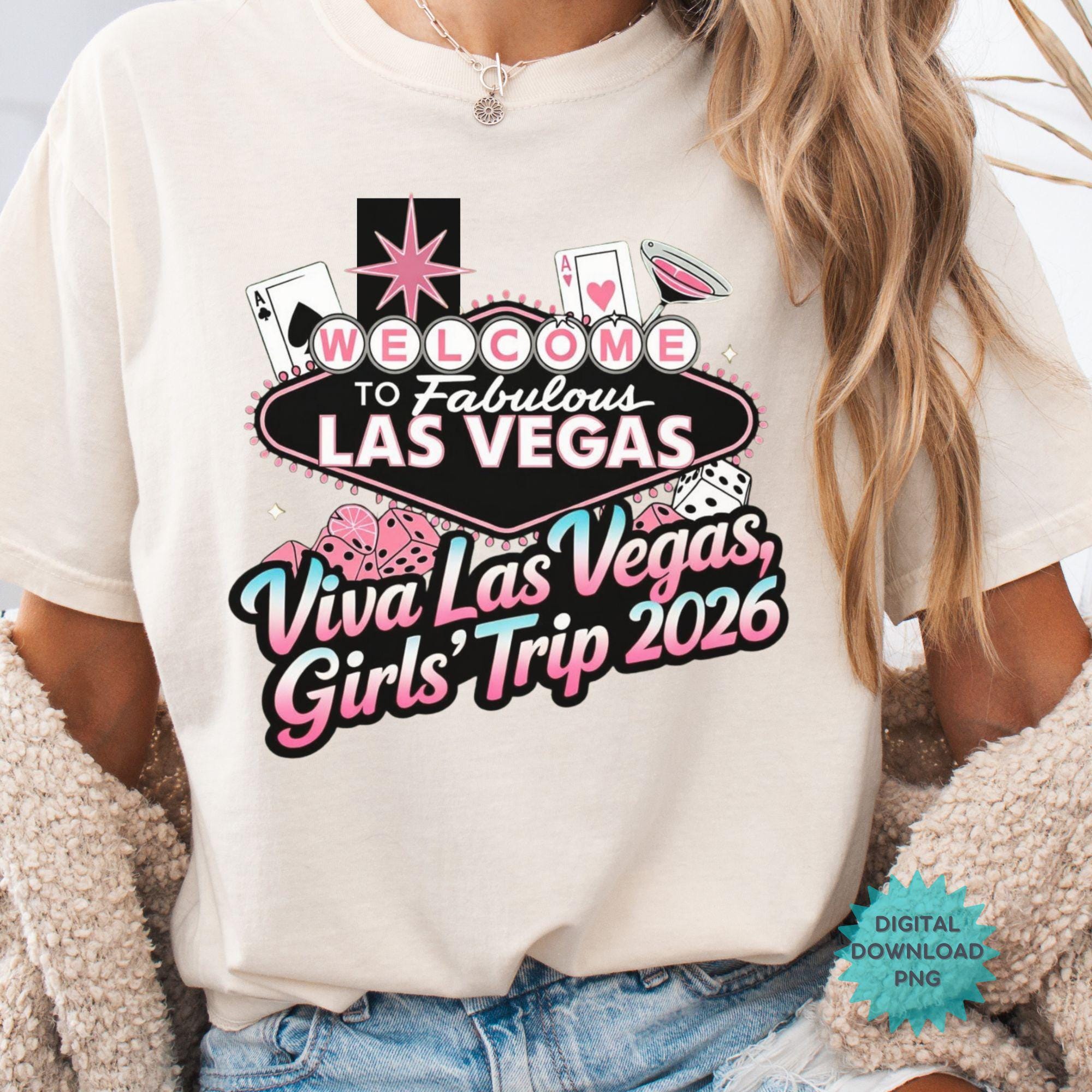 Viva Las Vegas Girls Trip 2026, Girls Weekend Digital Download